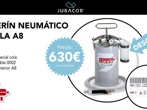 Calderín neumático de cola A8